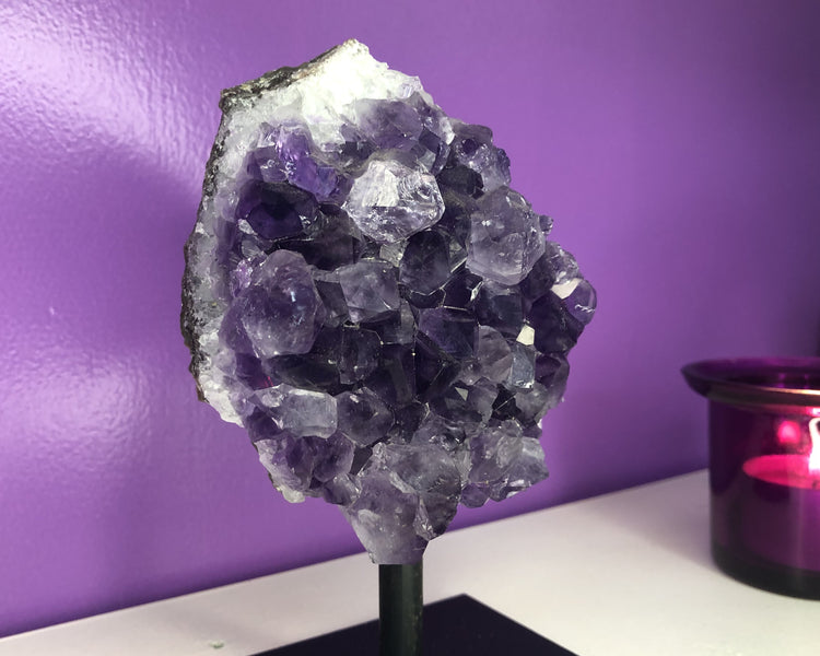 Amethyst on Stand (medium)